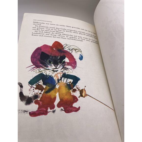 Grimms' Fairy Tales by Janusz Grabianski (First Edition, 1962, Hardcover) - Picture 13 of 13